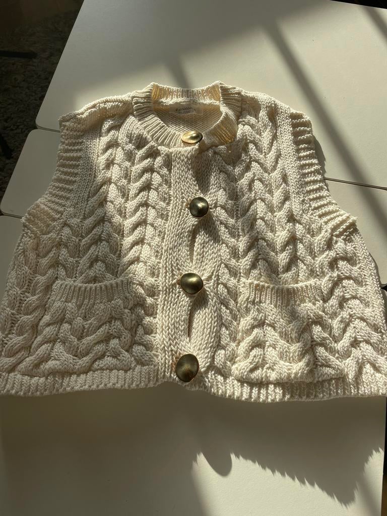 Debardeur strafivarius, Enlèvement ou Envoi, Comme neuf, Taille 36 (S), Beige