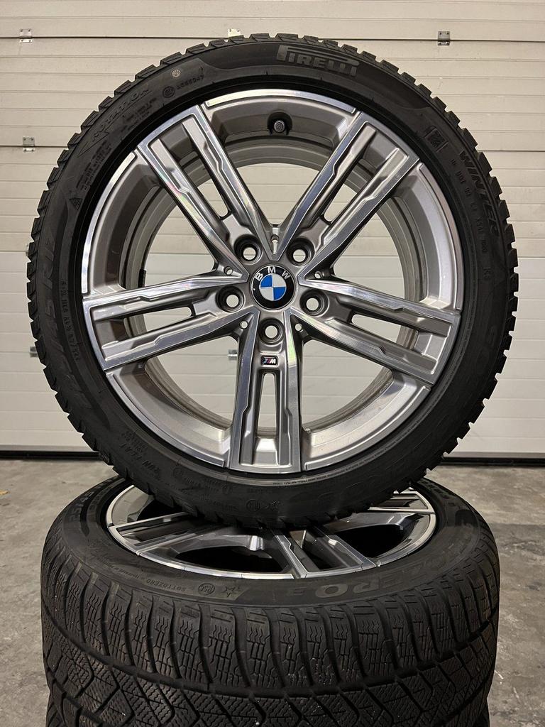 17’’BMW 1 SERIE 2SERIE F40 f44 VELGEN WINTERBANDEN NIEUW ORI, Gebruikt, -, -, Banden en Velgen