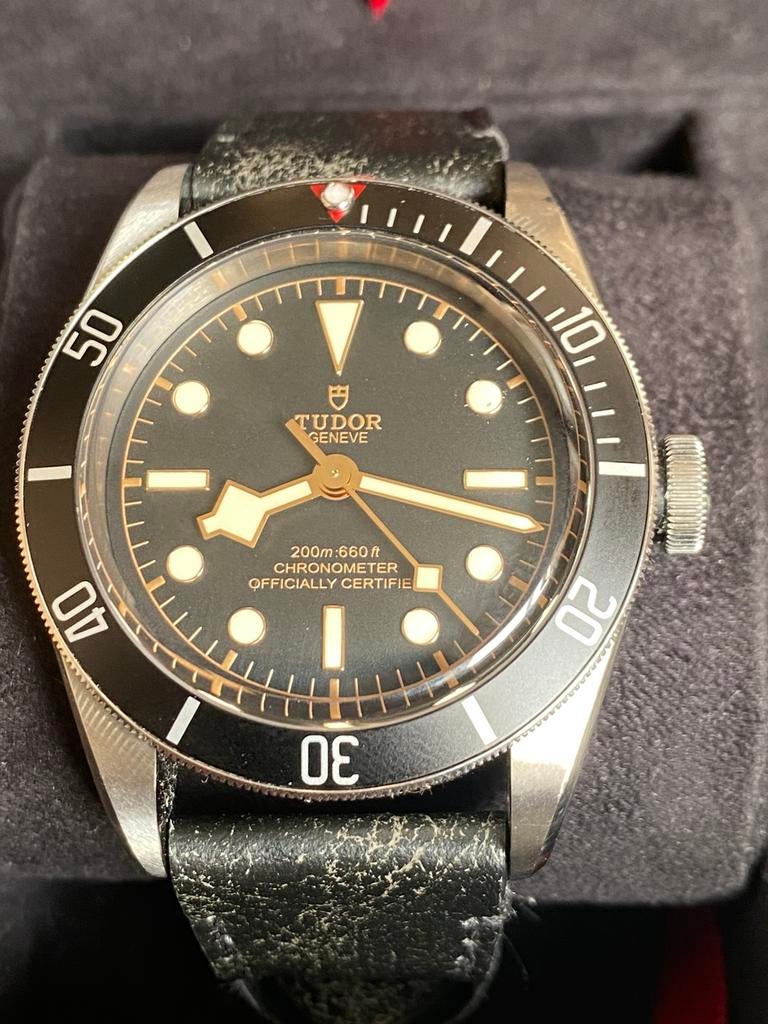 Montre tudor, Bijoux, Sacs & Beauté, Montre-bracelet, Autres marques, Enlèvement ou Envoi, Cuir