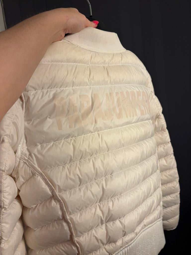 reversible parajumper dames, Ophalen, Zo goed als nieuw, Beige