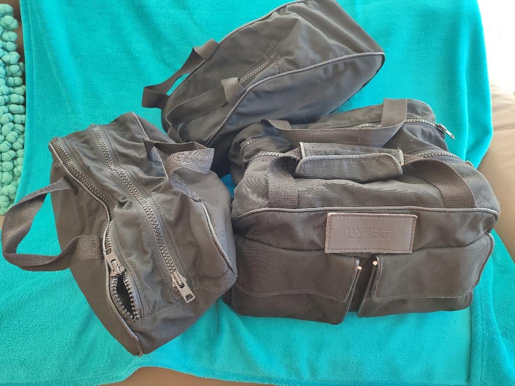 Set van 3 Electra Glide HD reistassen motorfietsen..., Motoren, Ophalen of Verzenden, Zo goed als nieuw