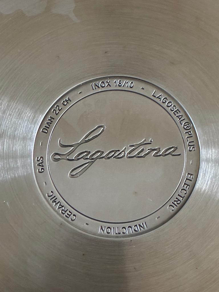 Lagostina kookpotten, Inox, Zo goed als nieuw, Keramische plaat, Ophalen