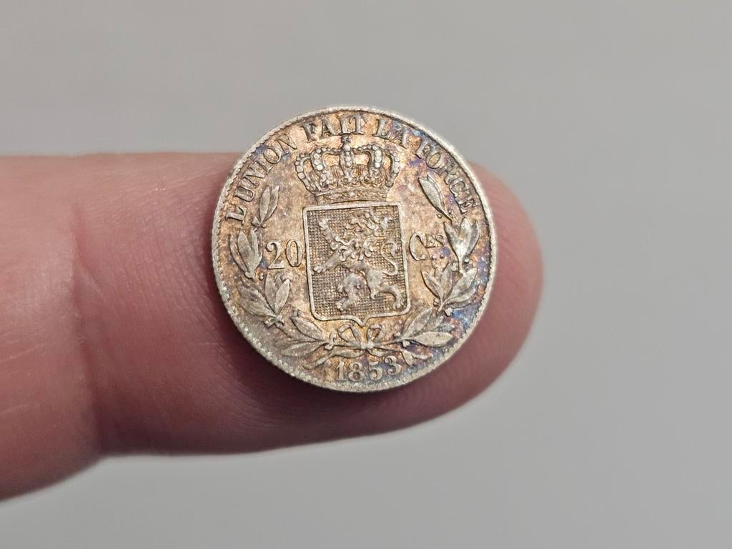 Leopold I 20 centimes 1853, Verzenden