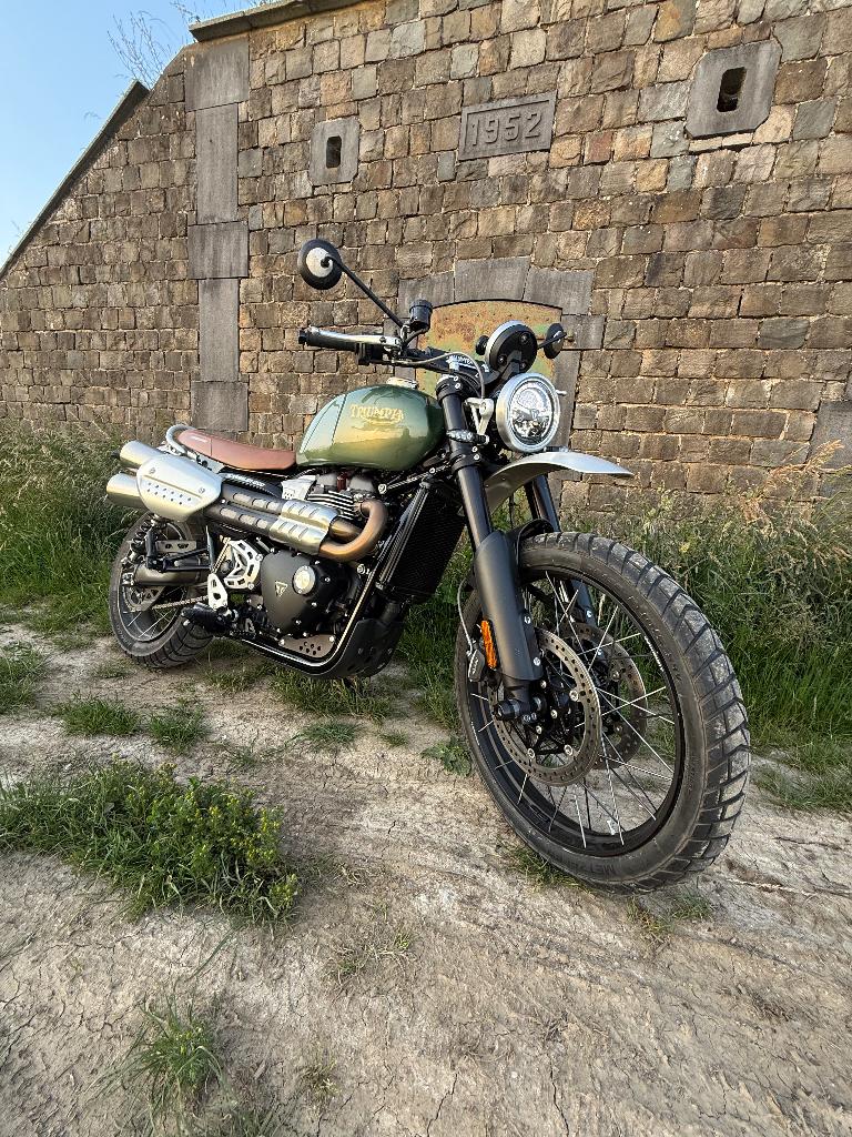 Triumph Scrambler 1200 X ‘25, Permis Moto A, Entreprise, Plus de 35 kW, Contrôle de traction