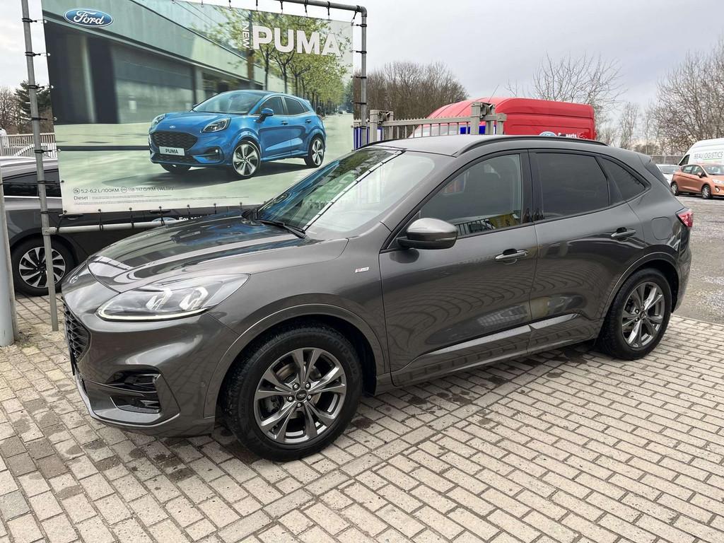 Ford Kuga EcoBlue ST-Line X (bj 2021), https://public.car-pass.be/vhr/88408f2f-cdcc-4ff3-b22e-f40119535781, Gebruikt, Euro 6, Alcantara