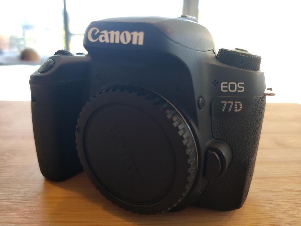 Canon EOS 77D, Audio, Tv en Foto, Fotocamera's Digitaal, Gebruikt, Spiegelreflex, Canon, Ophalen of Verzenden