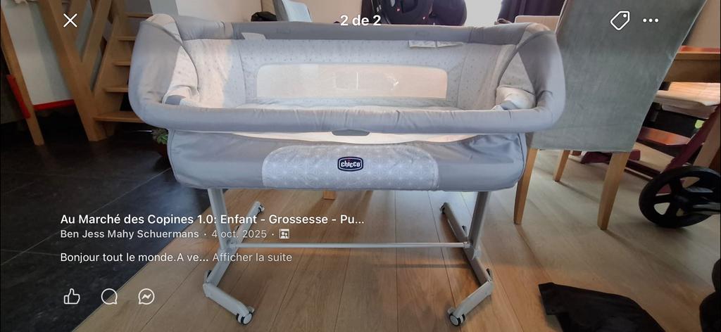 Cododo chicco, Enfants & Bébés, Enlèvement, Comme neuf, Berceau