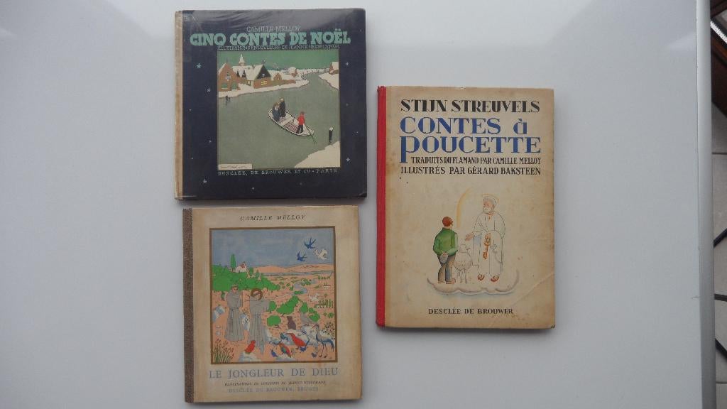 Drie Franstalige oude kinderboeken, Ophalen of Verzenden