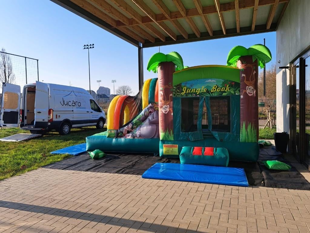 Jungle springkasteel te huur, Enlèvement