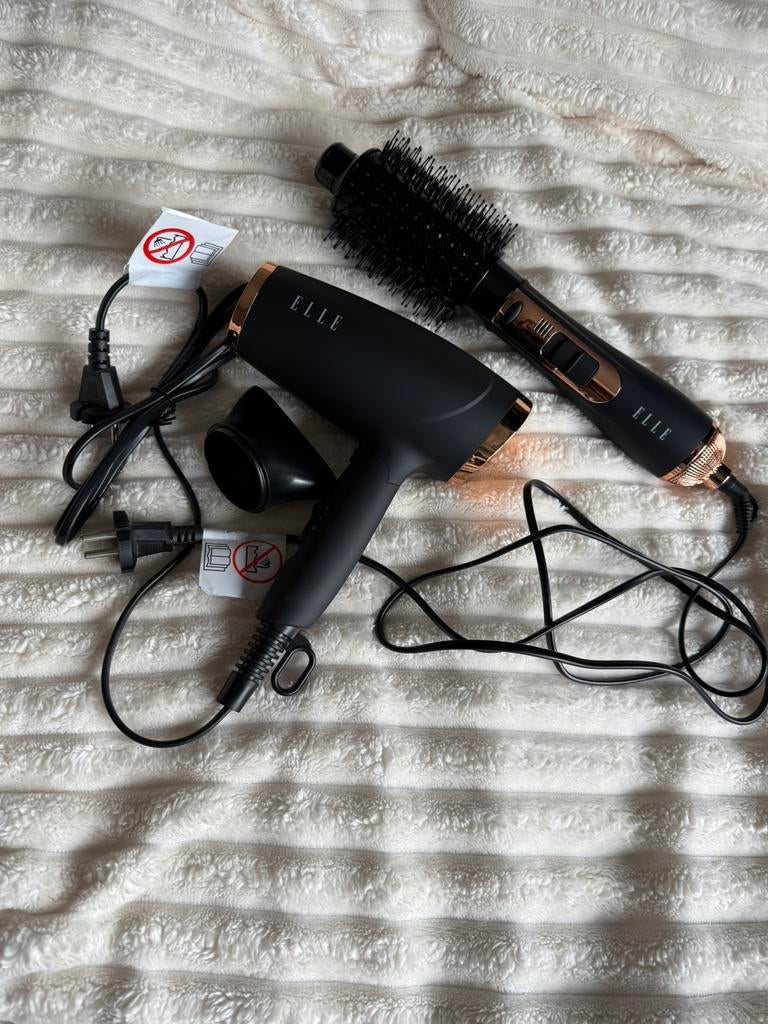 Elle haardroger en fohnborstel, Ophalen, Zo goed als nieuw