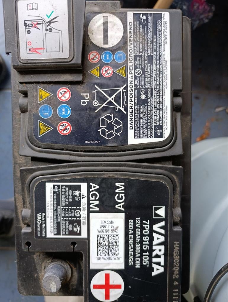 Agm 68ah, Autos : Pièces & Accessoires, Enlèvement