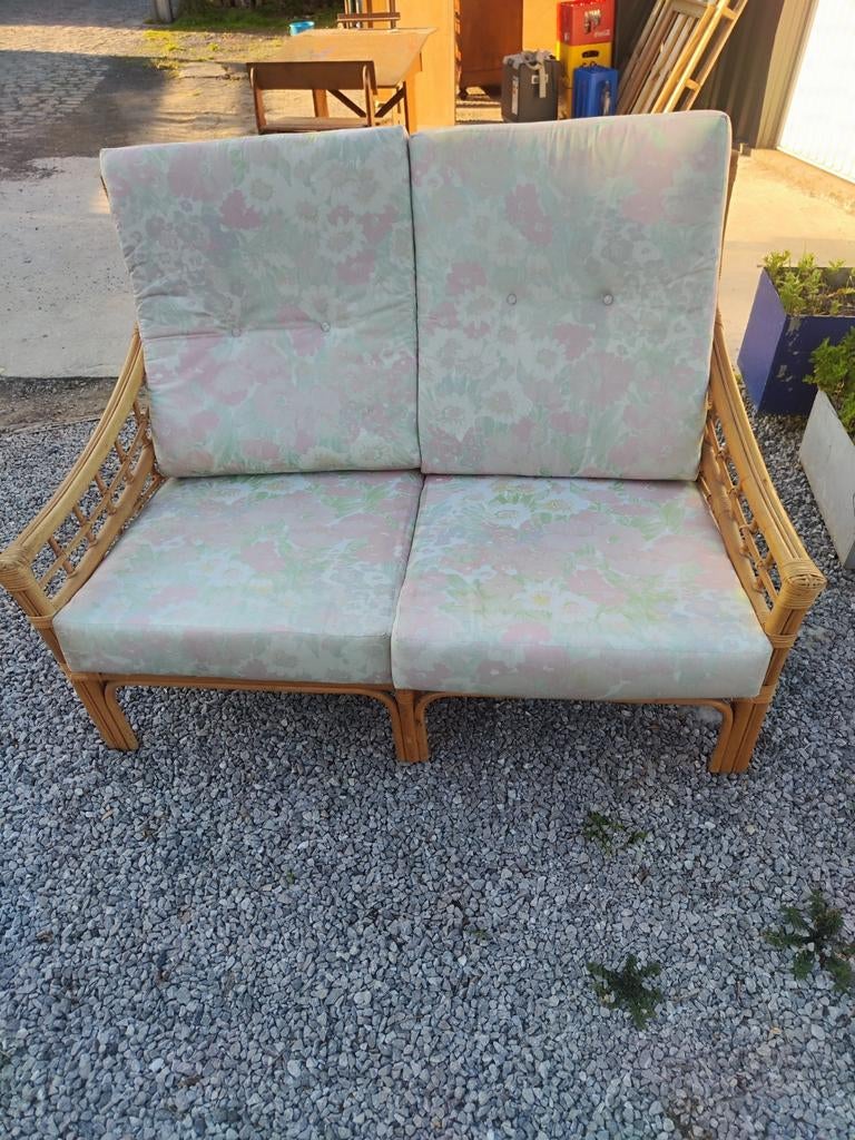 Canapé en rotin, Huis en Inrichting, Woonaccessoires | Overige, Ophalen