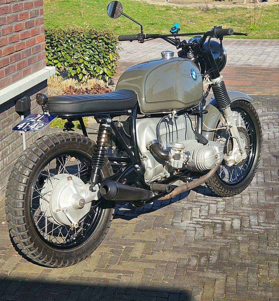BMW R80/7 | 1978 | Caferacer | Scrambler | Oldtimer, Motoren, 2 cilinders, Sportuitlaat, Particulier, Naked bike