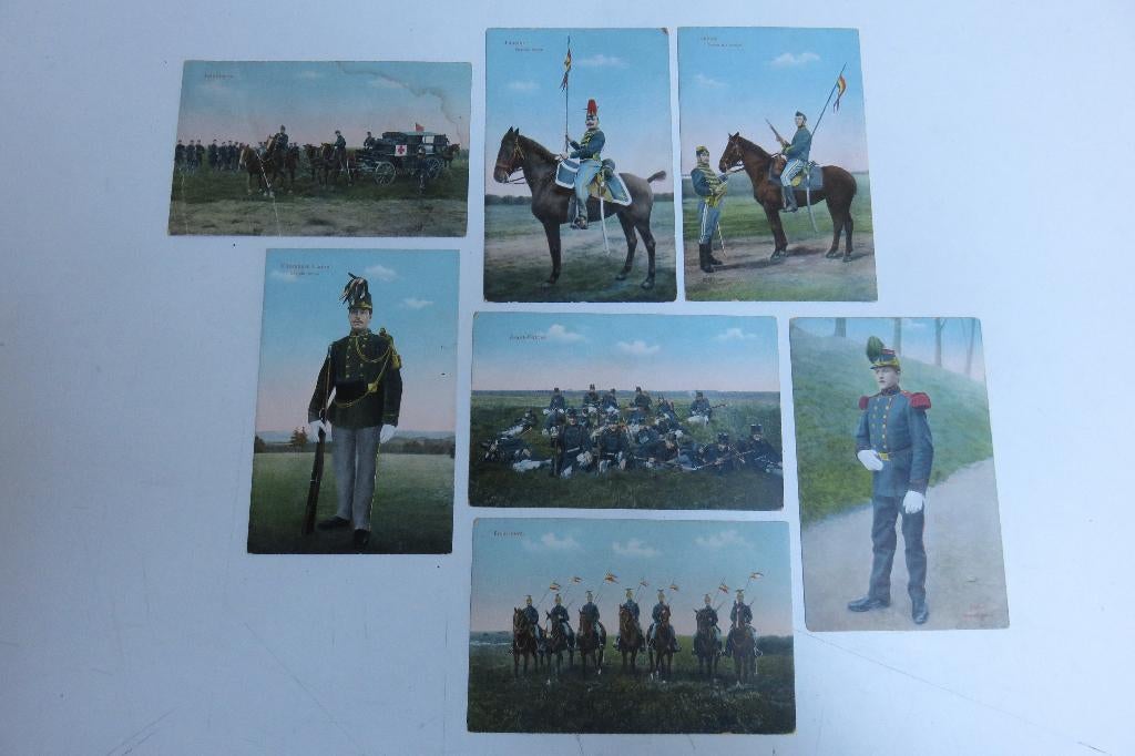 Lot de cartes Militaria, Enlèvement ou Envoi, Avant 1920, Non affranchie, Politique et Histoire