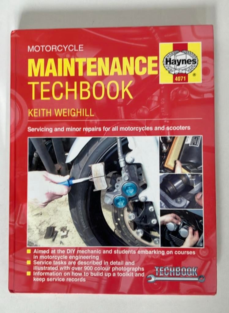 Motorcycle Maintenance Technook. Haynes, Enlèvement ou Envoi