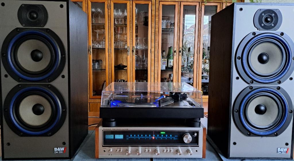 Enceintes HI-Fi B&W DM220i, Haut-parleur central, 60 à 120 watts, Enlèvement, Utilisé