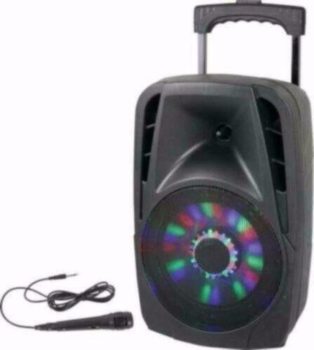 Mobiele Speaker 8 inch 300Watt Party-8led [6100P-BKJ], Audio, Tv en Foto, Karaoke-apparatuur, Ophalen of Verzenden, Nieuw, Overige typen