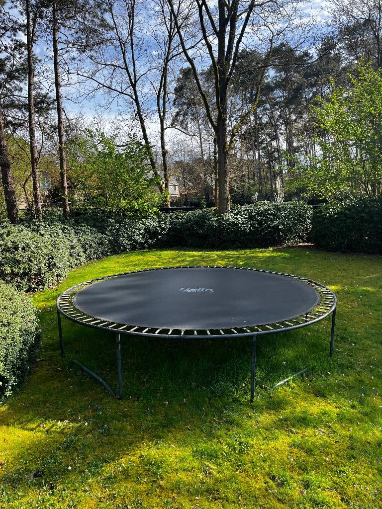 Salta trampoline 427cm, Ophalen, Gebruikt