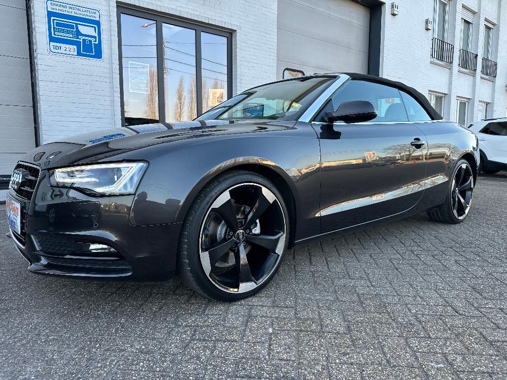 A5 Cabriolet 2.0 TDi euro6 Automaat 1Eigenaar Topconditie, Autos, Audi, Cuir, Achat, Euro 6, Entreprise
