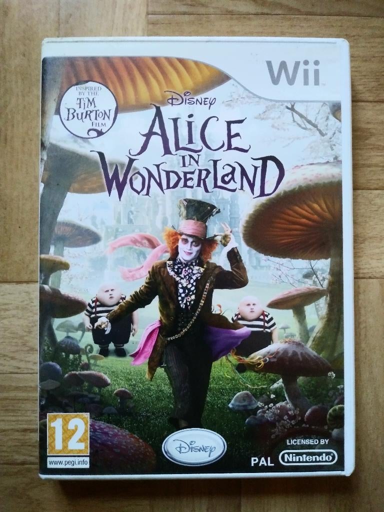 Alice in Wonderland voor Wii of Wii U, Games en Spelcomputers, Games | Nintendo Wii, Avontuur en Actie, 2 spelers, Ophalen of Verzenden