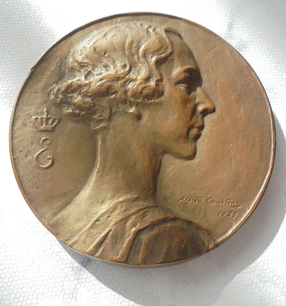 penning rode kruis Elisabeth vroeg model(Fonson), Ophalen of Verzenden, Brons