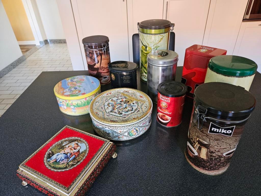 Allerlei blikken dozen, Ophalen of Verzenden