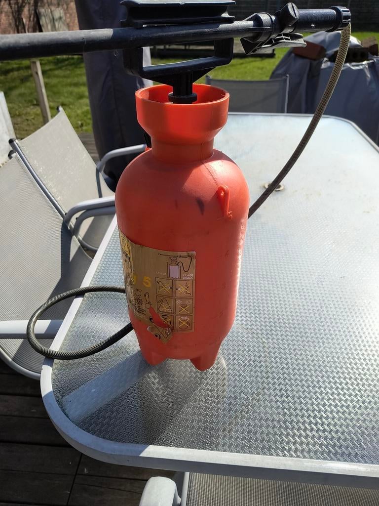 Pulvérisateur à main GDM Spring 5 L, Jardin & Terrasse, Outils à main, Enlèvement, Utilisé, Autres types, Gdm