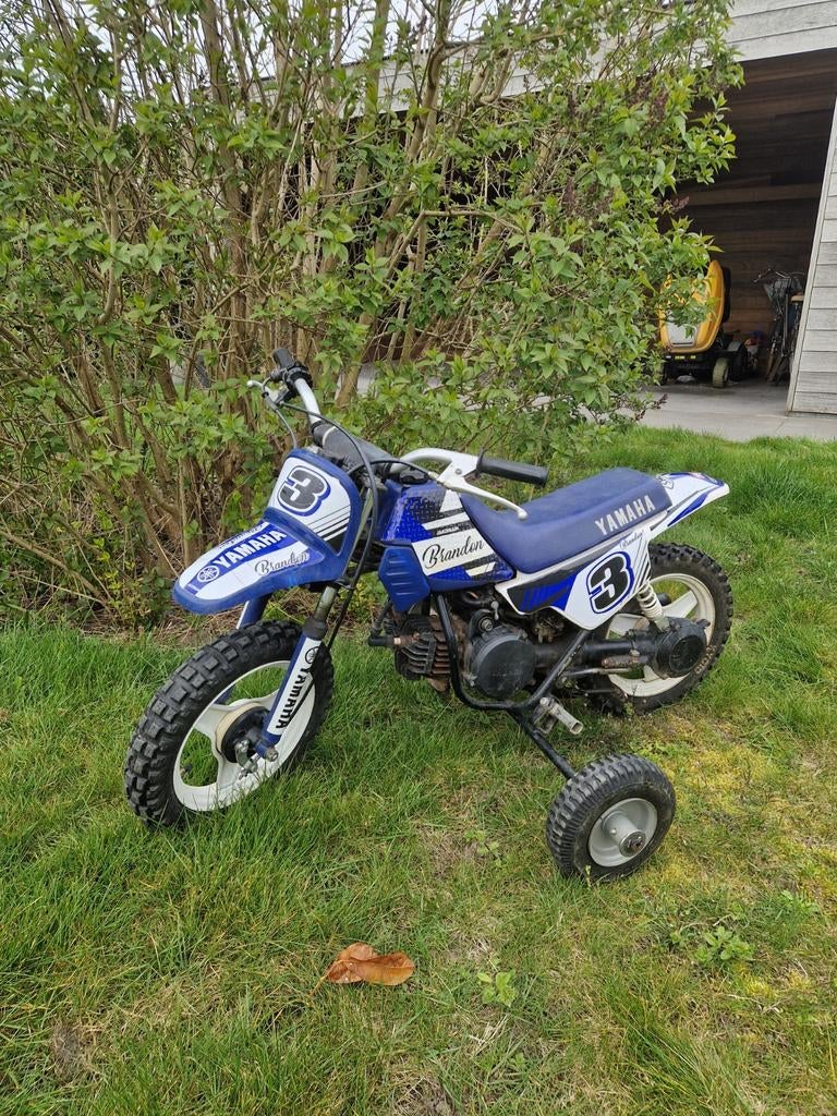 Yamaha PW 50, Ophalen, Yamaha, Zijwieltjes