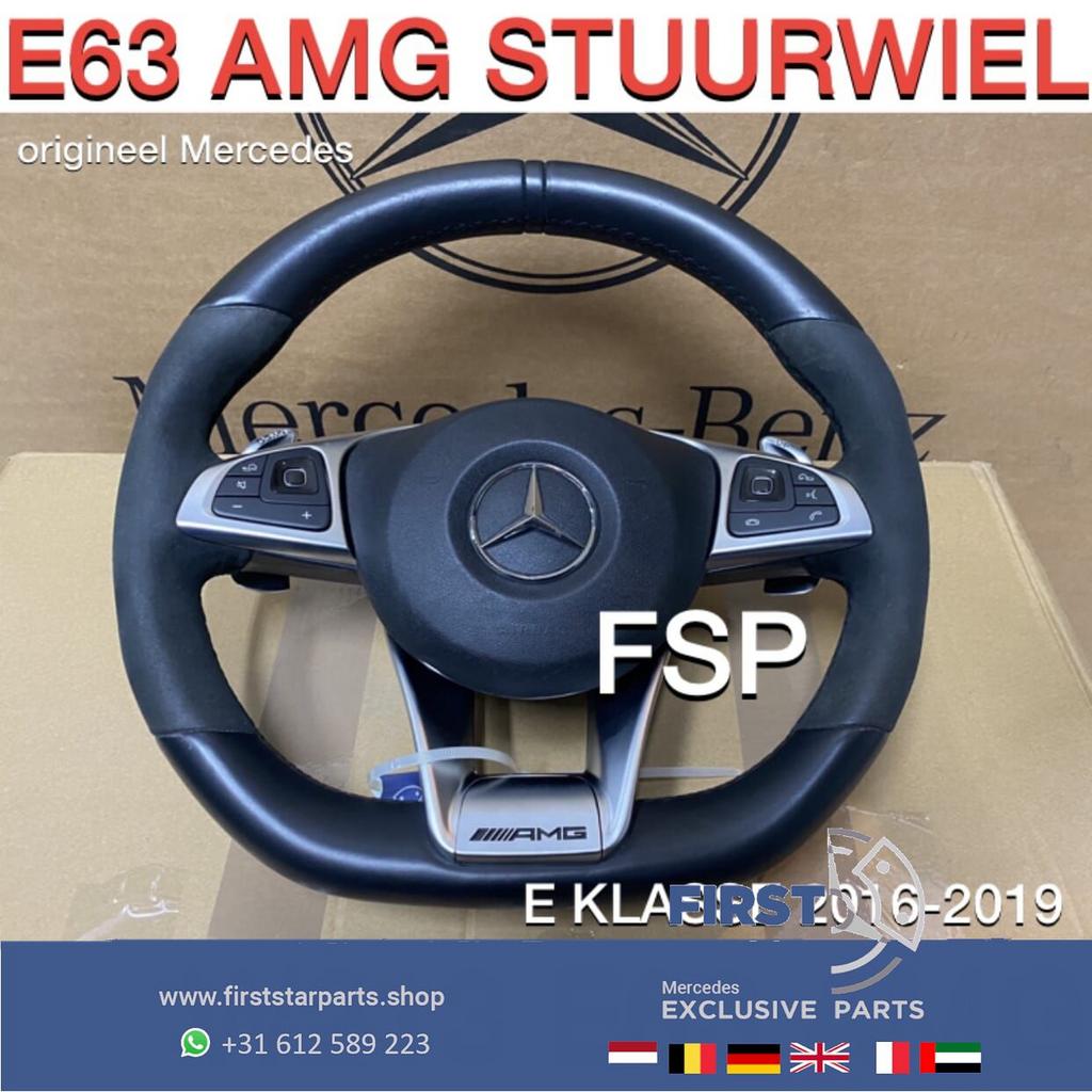 W213 E63 AMG STUUR Mercedes E KLASSE 2016-2019 ORIGINEEL + A