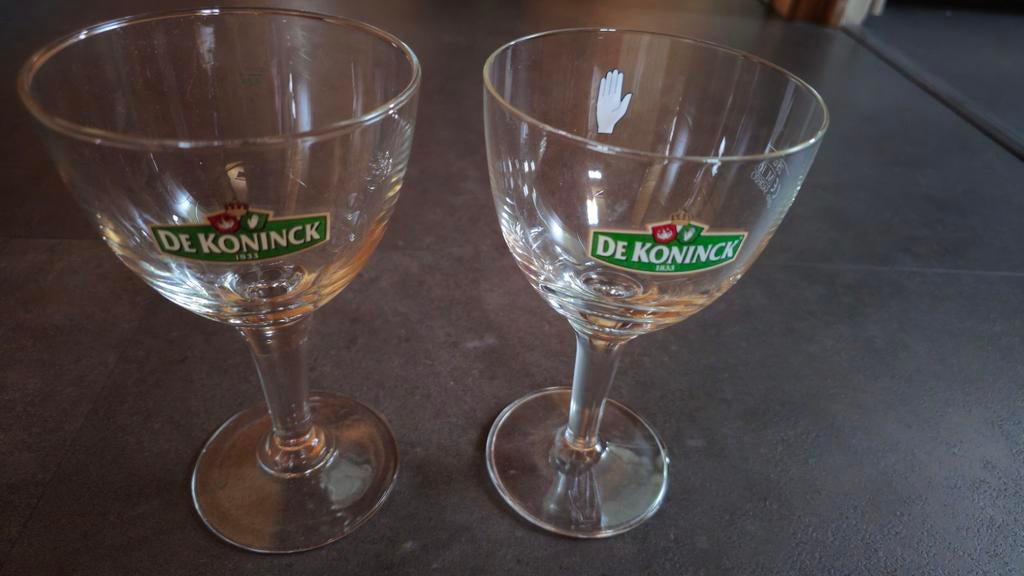 Bierglazen de Koninck/Blonde Os/Jupiler/Duvel/Leffe, Verzamelen, Ophalen