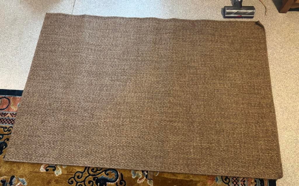 IKEA tapijt 160cmX230cm – beige/bruin, Ophalen, Zo goed als nieuw, Beige