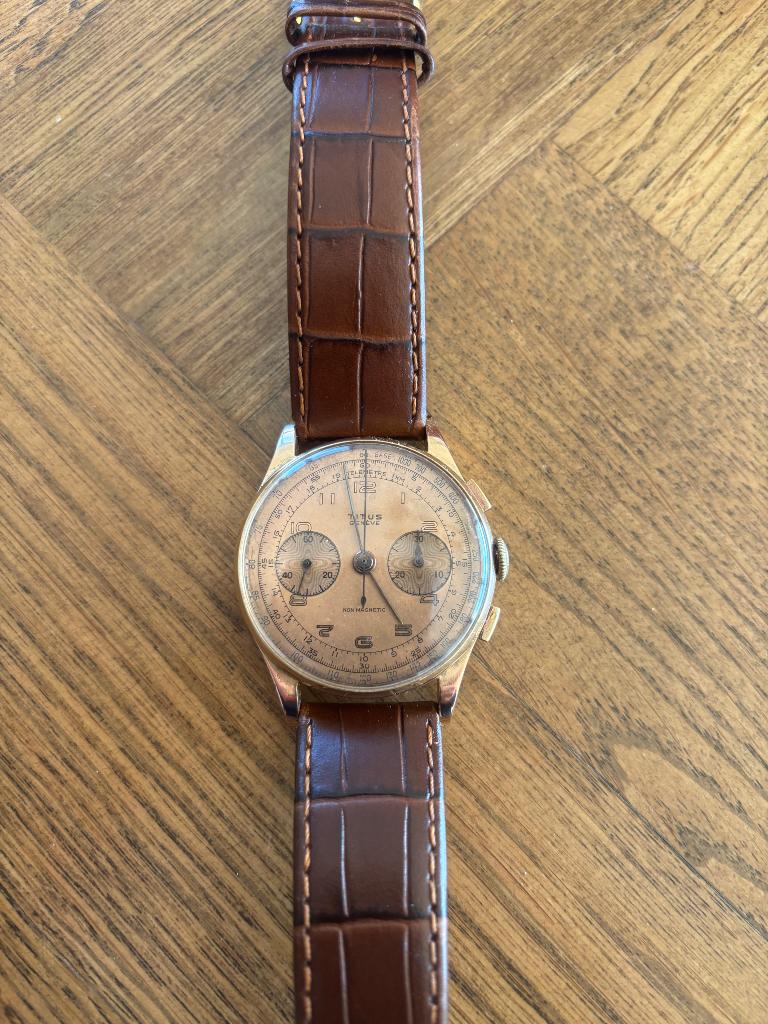 Gouden antieke horloge, Bijoux, Sacs & Beauté, Montres | Anciennes | Antiquités, Montre-bracelet, Autres marques, 1930 à 1960