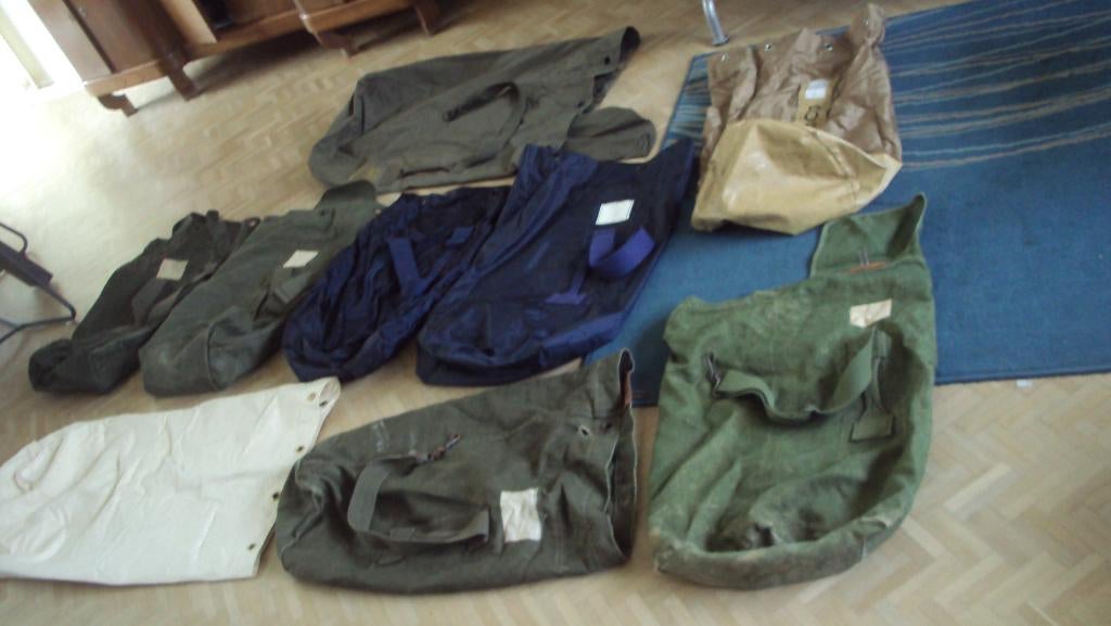 sac kitbag en lot ou par pièce ABL et autres, Collections, Objets militaires | Général, Enlèvement ou Envoi
