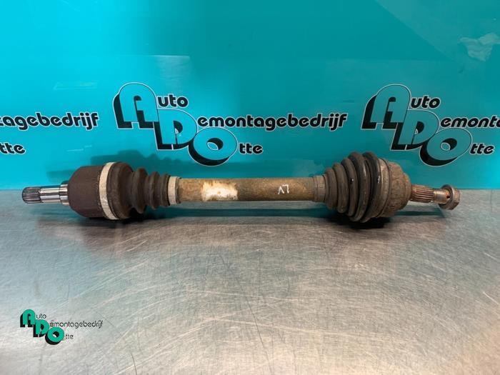 Arbre de transmission avant gauche d'un Peugeot 207 (207 06-, -, 3 mois de garantie, Utilisé, -