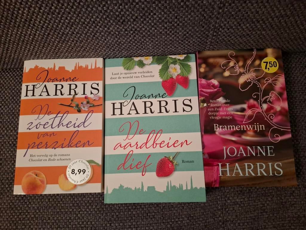 3 boeken Joanne Harris, Collections, Signets, Enlèvement