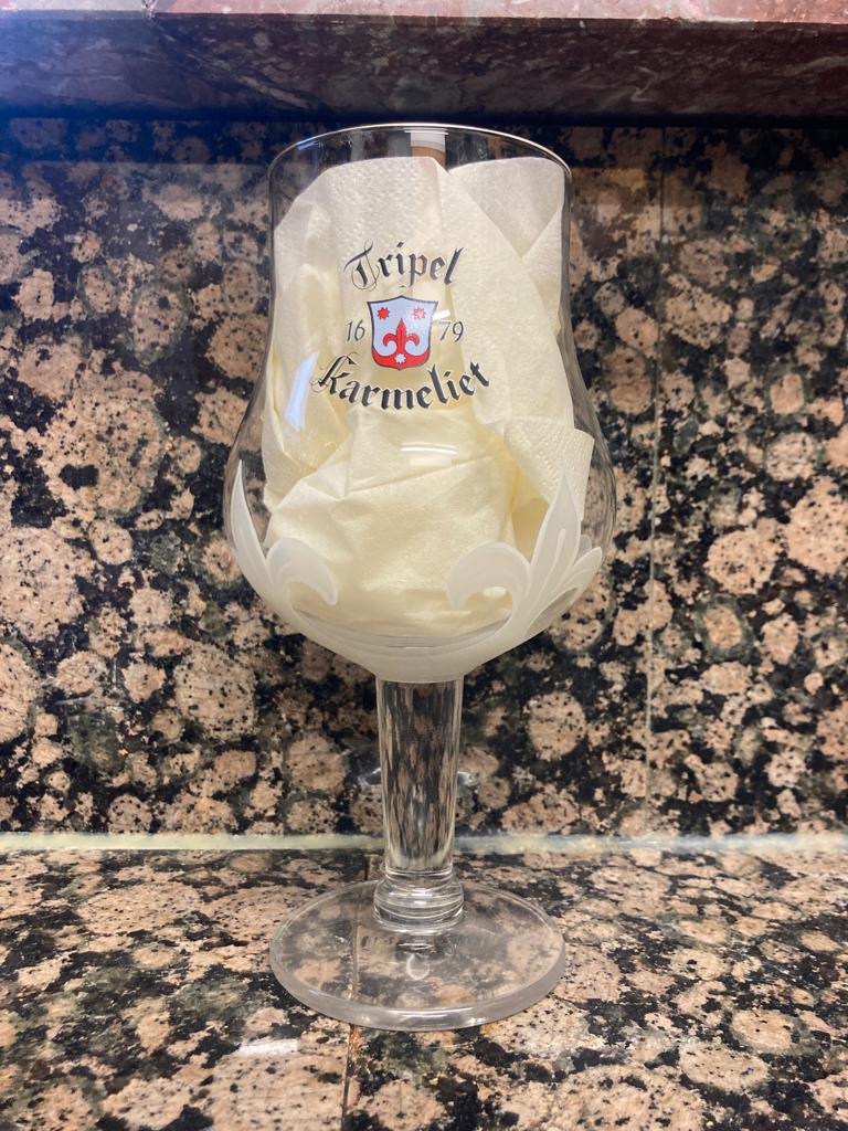 bierglazen /karmeliet, Verzamelen, Glas en Drinkglazen, Ophalen, Nieuw, Bierglas