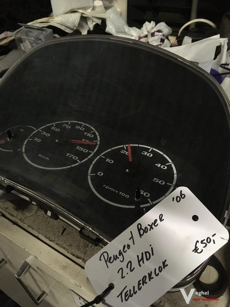 Peugeot boxer 2.2 HDI '06 tellerklok, Gebruikt, -, -, Ophalen of Verzenden