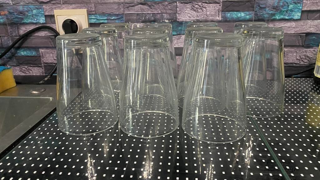 Set van 11 IKEA-glazen, Ophalen, Gebruikt, Waterglas