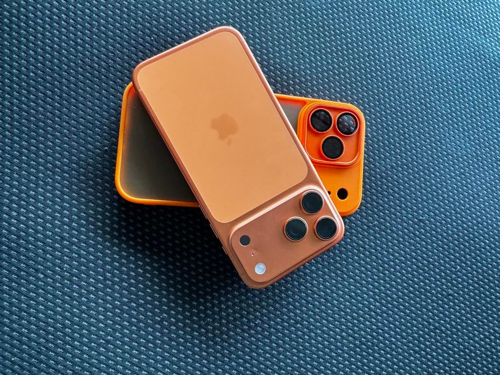 Iphone 17pro max 256gb orange 100% Batterie, Enlèvement, Comme neuf