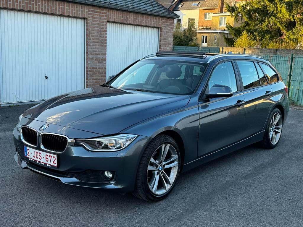Bmw 320d stationwagen, Automaat, Euro 5, Achterwielaandrijving, Zwart