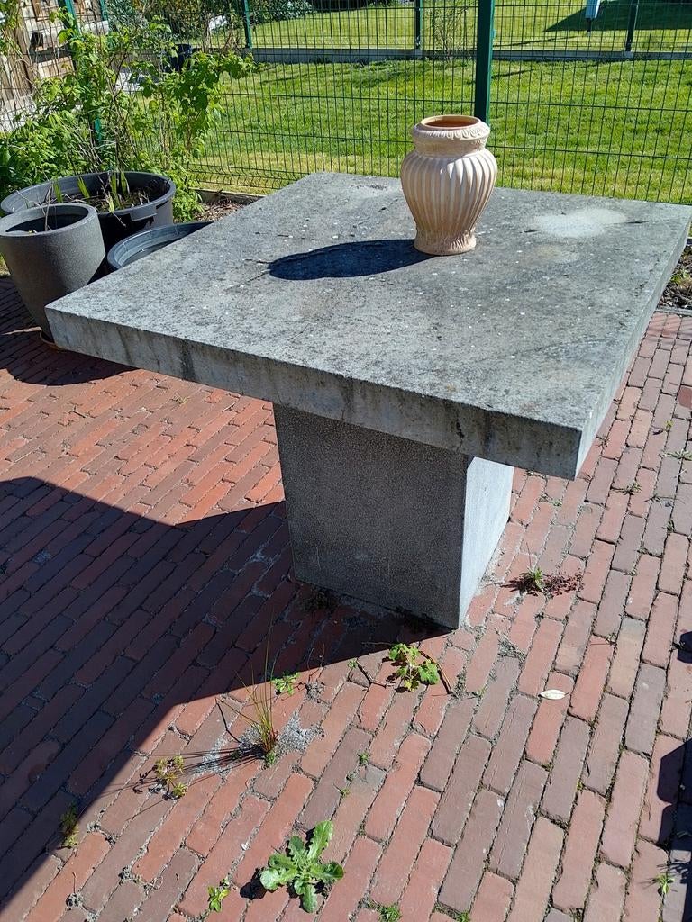 Tuintafel beton, Tuin en Terras, Ophalen