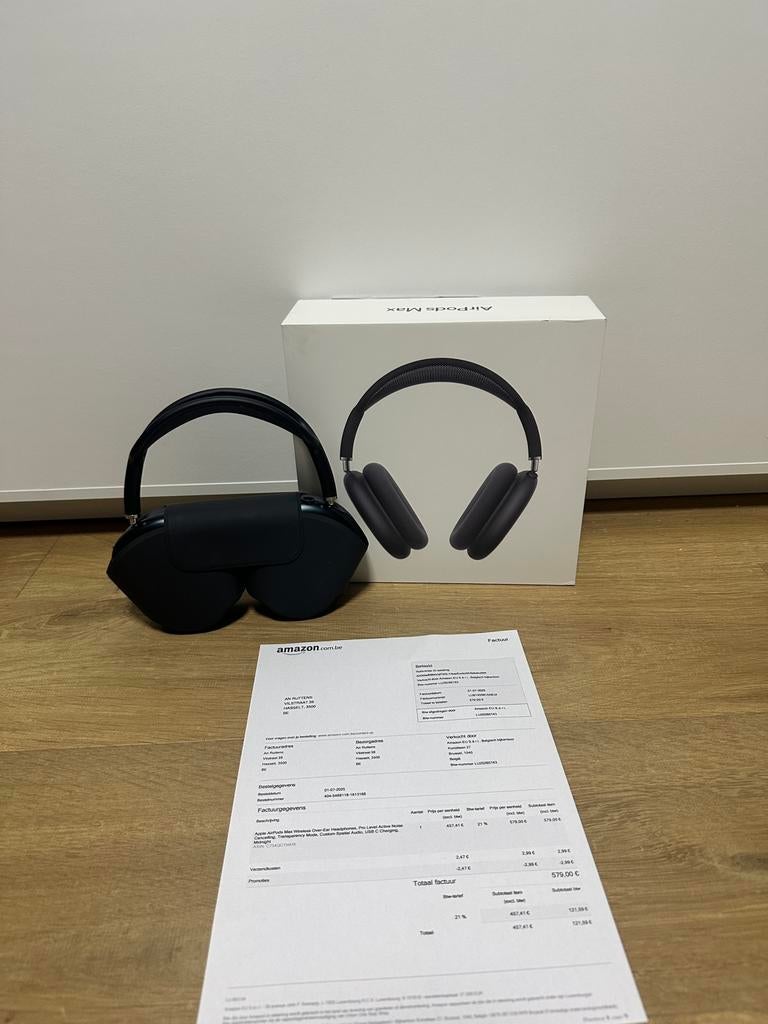 AirPods Max Midnight USB C, TV, Hi-fi & Vidéo, Neuf, Autres marques, Enlèvement ou Envoi, Supra-aural