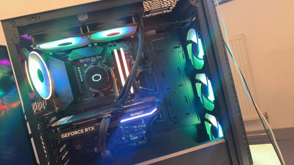 PC GAMER & JEUX | RTX 4070 SUPER 12 GB OC R7 5800X 32GB RAM, 32 GB, Comme neuf, 4 Ghz ou plus, Enlèvement