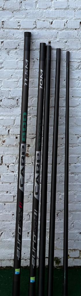 Preston Euro XS 800 & 400 met 8 topsets, Watersport en Boten, Ophalen, Zo goed als nieuw, Vaste hengel