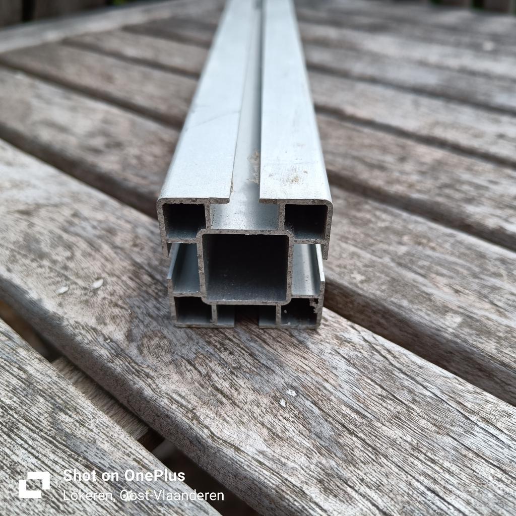 aluminium profielen, Doe-het-zelf en Bouw, Metalen, Ophalen, Gebruikt, Aluminium