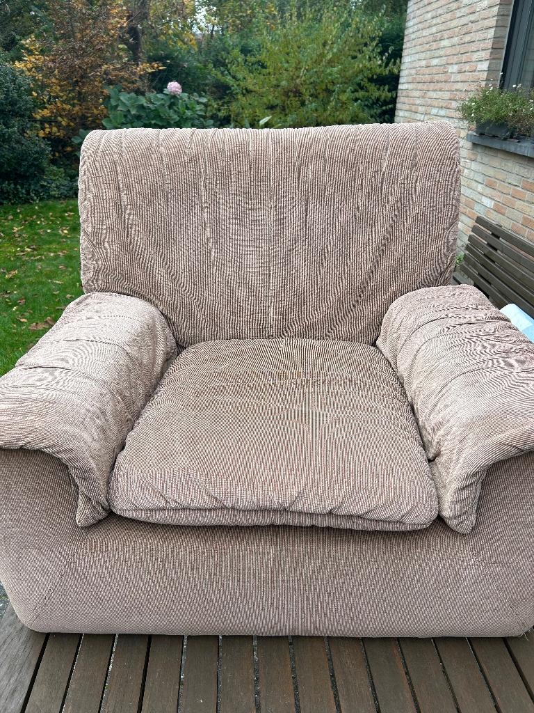 Relaxzetel - Merk: Cinna - 1 persoonszetel, Maison & Meubles, 75 à 100 cm, Retro/vintage relaxing, Moins de 150 cm, Banc droit