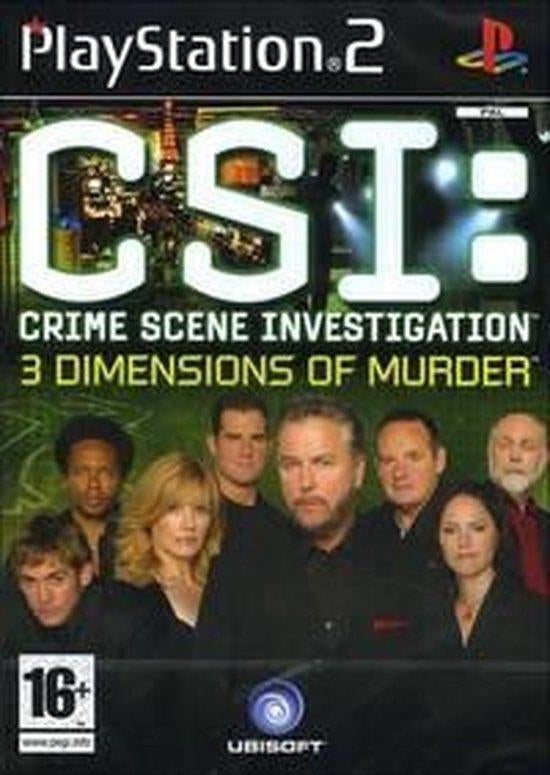CSI Crime Scene Investigation 3 Dimensions of Murder, Avontuur en Actie, Gebruikt, 1 speler, Ophalen of Verzenden