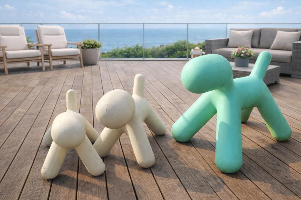 Magis Puppy – Eero Aarnio – design honden (3 stuks), Ophalen