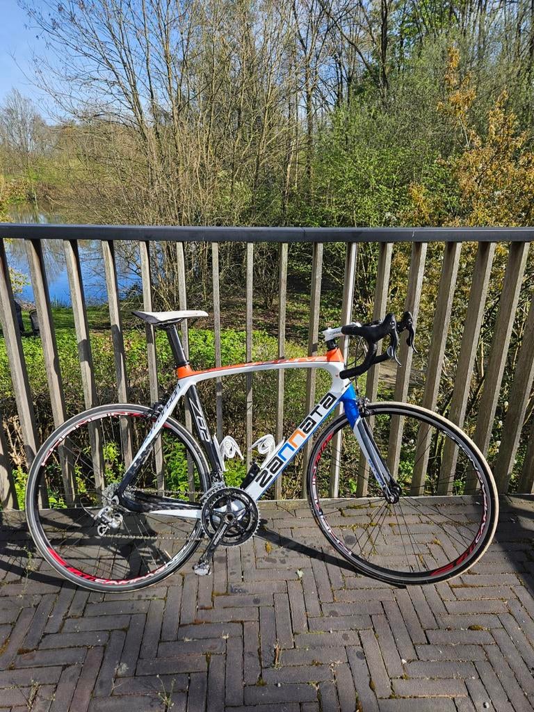 Koersfiets zannata z82, Fietsen en Brommers, Ophalen, 28 inch, Carbon, 15 tot 20 versnellingen