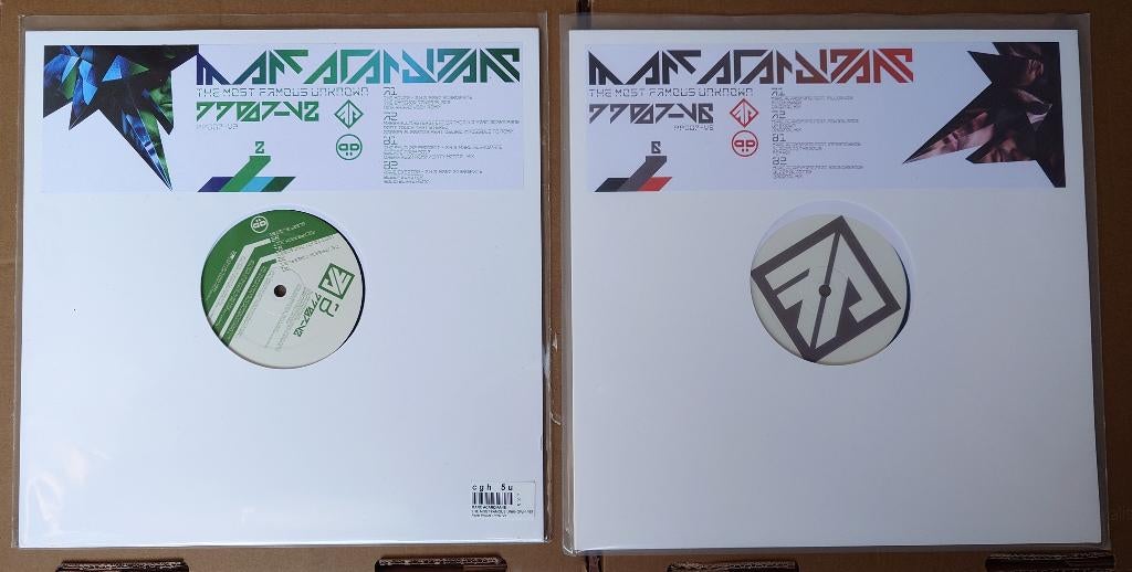 2x Marc Acardipane – The Most Famous Unknown Vinyl, Cd's en Dvd's, Verzenden, Nieuw in verpakking, 12 inch, Techno of Trance